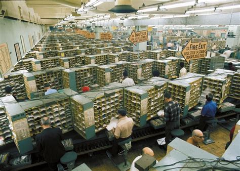 hand sorting delivery routes st century postal worker