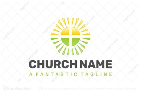 Sun And Earth Church Logo