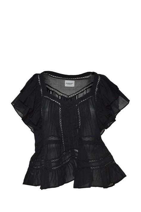 Buy Isabel Marant Toile Isabel Marant Etoile Top Black At Off