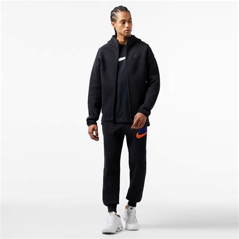 Nike Tech Fleece Full Zip Windrunner Erkek Siyah Eşofman Üstü House Of Superstep