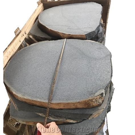 8 Xl Basalt Round Stepping Stone Crazy Pavers Flagstone From China