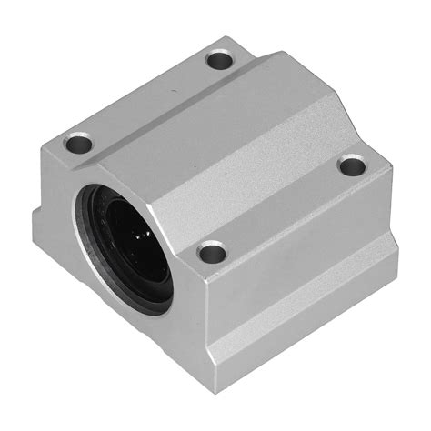 SCS25UU Slide Block Linear Motion Bearing Ball Aluminum Alloy Closed