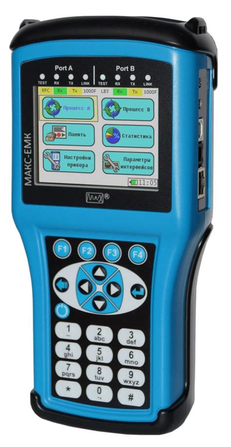 Тестер-анализатор Ethernet/Gigabit Ethernet МАКС- ЕМК (Е) Комплектация ...