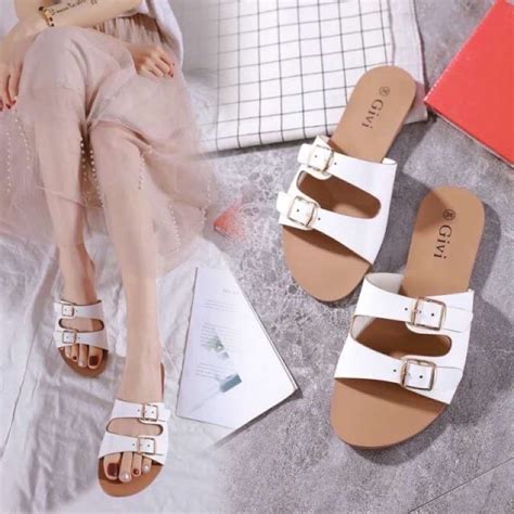 Hot Korean Fashion Flat Sandals For Women Lazada Ph