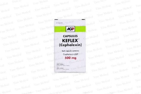 Keflex Capsule 500mg - Time Medical