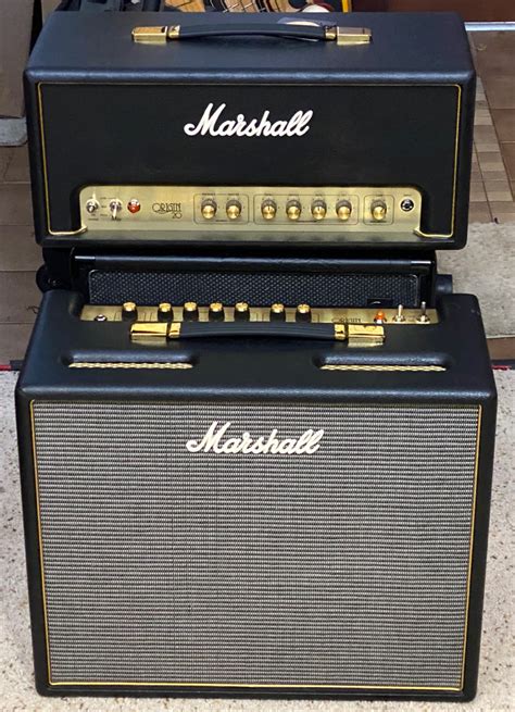 High on Technology: REVIEW MARSHALL 20 WATT ORIGIN HEAD AND COMBO AMPLIFIER