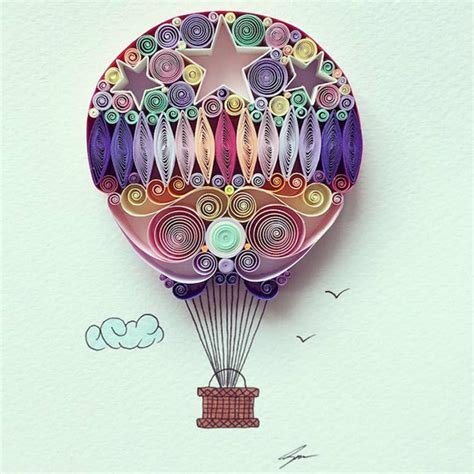 Sena Runa Meticulously Creates Intricate Designs Using The Art Of Paper Quilling Swirl Paper Art