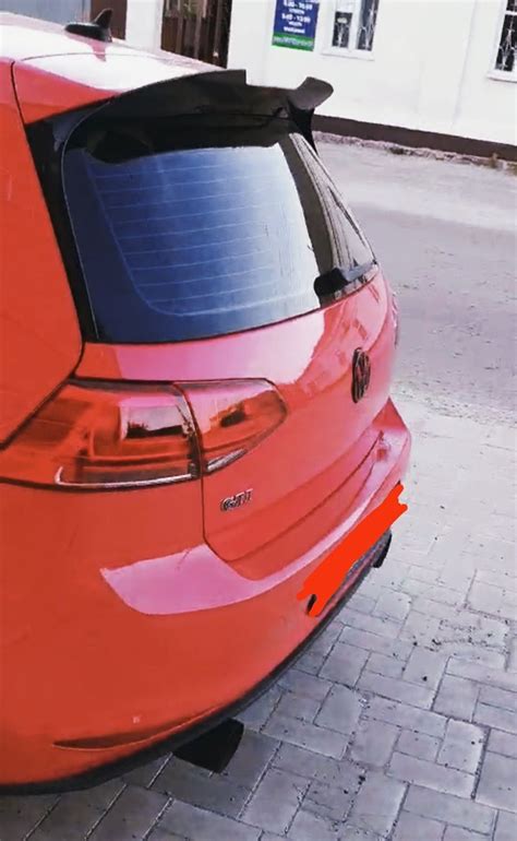 Golf 7 GTI Спойлер,дектейл,тюнинг на гольф 7 gti: 1 000 грн ...