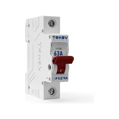 Выключатель нагрузки модульный TOKOV ELECTRIC 1П 63А TKE-PZ60-MDSI-1-63 ...