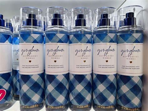 Gingham Bbw Beauty Personal Care Fragrance Deodorants On Carousell