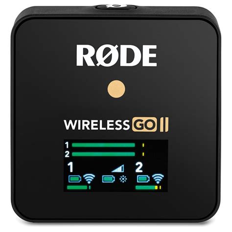 Rode Wireless Go Ii Single Gear Music