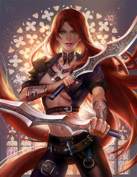 Katarina fan art by jiuge on DeviantArt