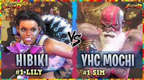 SF6 Ranked 1 Lily Hibiki Vs Ranked 1 Dhalsim YHC Mochi