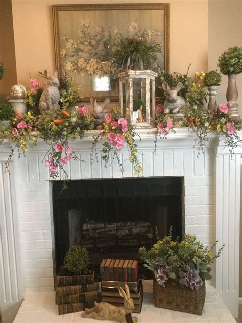 25 fresh and inspiring spring mantels – Artofit