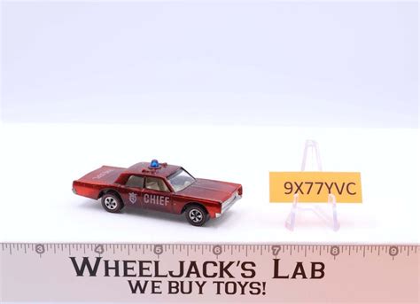 Fire Chief Cruiser Spectraflame Red Hot Wheels Mattel Vintage Redline Rl Wheeljack S Lab