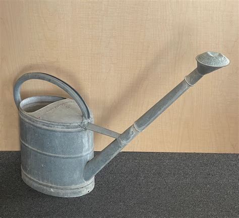 Vintage Galvanized Steel Watering Can By Schneiderkanne For Sale At