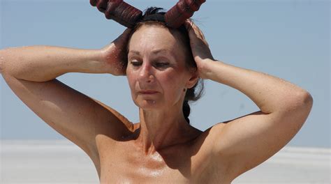 Standing Naked On The Salt Of The Salt Lake Elton Pics Xhamster