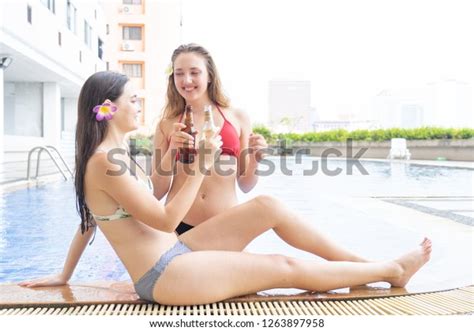 Sexy Hot Girl Wearing Bikini Dancing Stock Photo Shutterstock