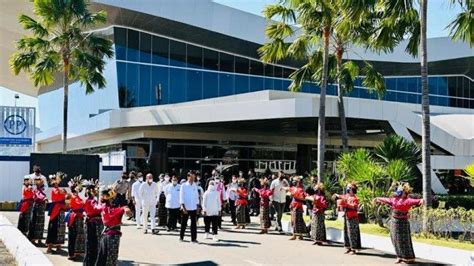 Resmikan Perluasan Bandara Komodo Labuan Bajo Presiden Jokowi Tegaskan