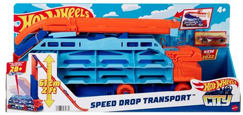 Hot Wheels City Transporter Epicki Zjazd W Hdy Samoch D Niskie Ceny I Opinie W Media Expert
