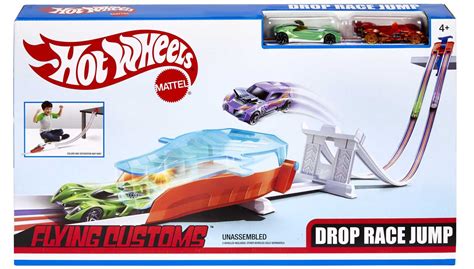 Hot Wheels Drop Race Jump Track Set Wilford Entertainment