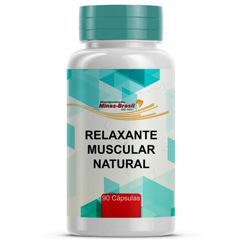 Relaxante Muscular Natural C Psulas Drogaria Net