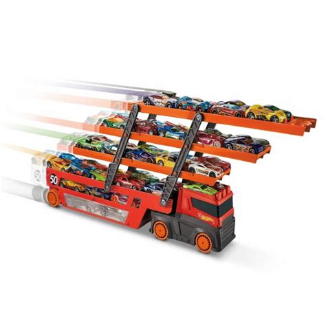 HOT WHEELS Crveni Mega Kamion GHR48