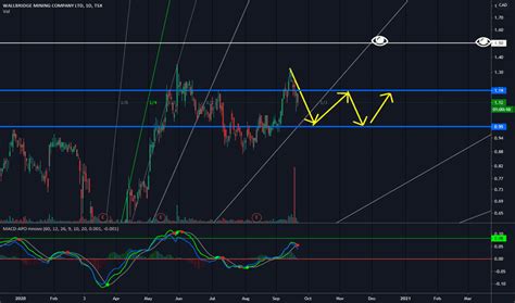 wm stock price  chart tsxwm tradingview
