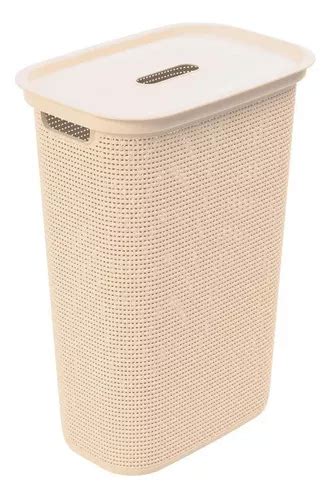 Cesto De Roupas Alto Tear L Nude Parcelamento Sem Juros