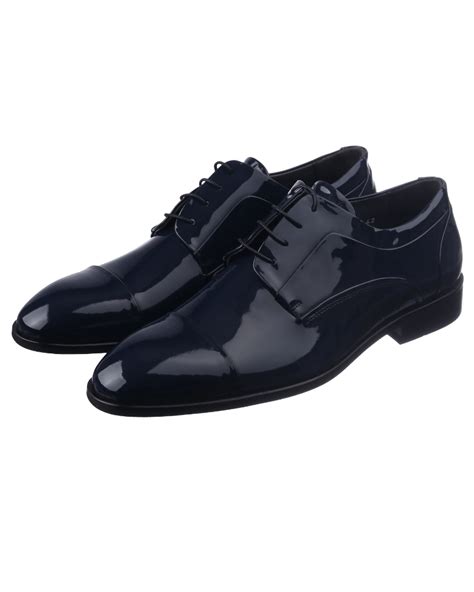 Обувь лаковая Kowak Blu экокожа - Black Tie Club®