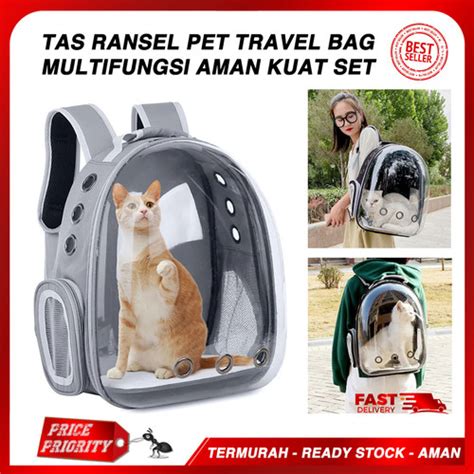 Jual Tas Kucing Astronot Anabul Guguk Anjing Kelinci Ransel Pet Travel