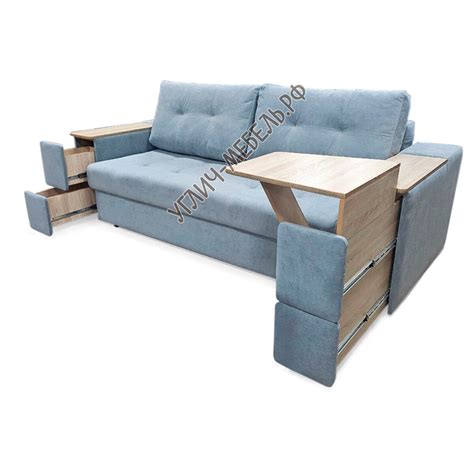 Диван «Олимп» со столиком и ящиками