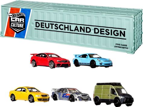 Hot Wheels Premium Car Culture Deutschland Design Pack Of Scale