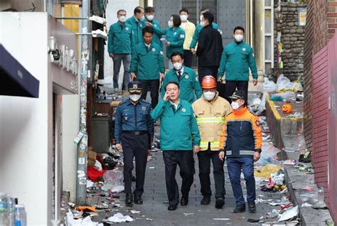 梨泰院踩踏意外死傷慘重 尹錫悅宣布全國進入哀悼期 國際 自由時報電子報