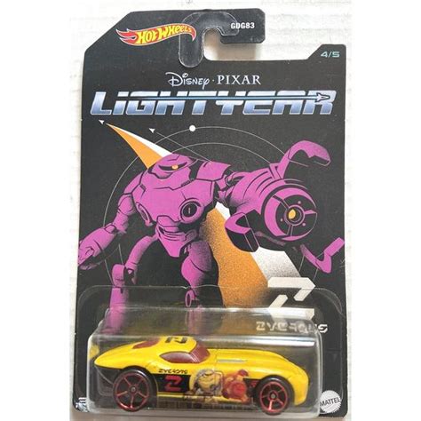 Mattel Toys Hot Wheels Lightyear Theme Disney Pixar Series Fast