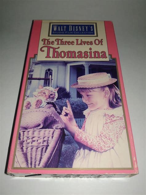 The Three Lives Of Thomasina Vhs Disney Movie Vcr Tape Movie Vhs