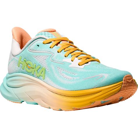 Hoka Clifton 10 Hardloopschoenen Dames - blue spark / wit | BIKE24