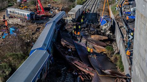 Search of Train Crash Site in Greece Nears an End - The New York Times