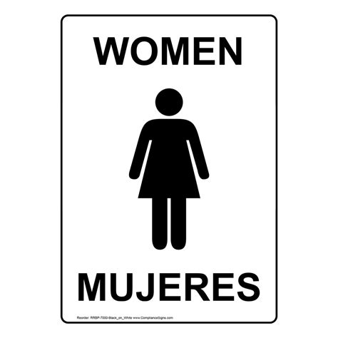 Womens Bathroom Sign Printable Printable Templates