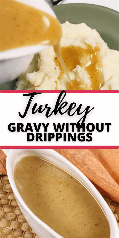 Turkey gravy without drippings – Artofit