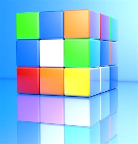 Пазл «Кубик-рубик» из 169 элементов | Собрать онлайн пазл №39754