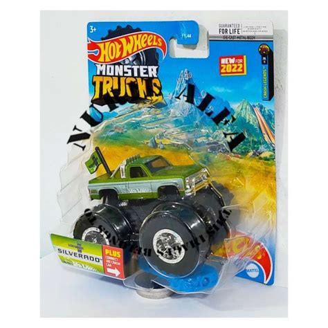 Promo Hot Wheels Monster Trucks Chevy Pick Up Series Hotwheels Truck Lutofia Diskon Di
