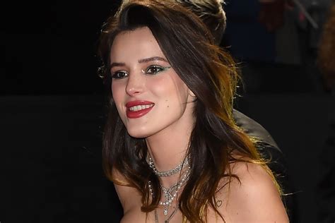 Bella Thornes Dior String Bikini Gives Denim Cutoff Shorts Sneakers A High End Twist