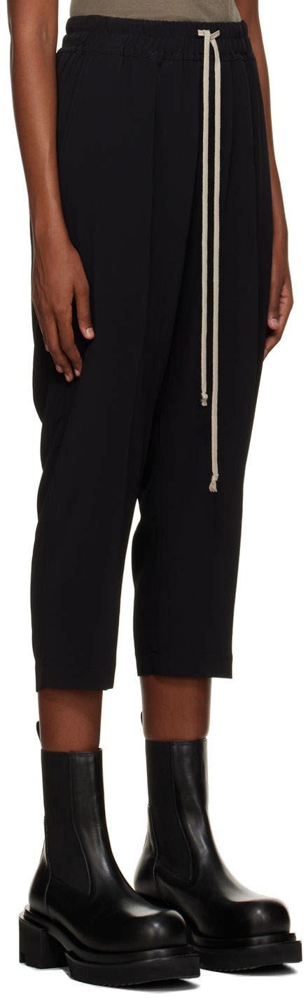 Rick Owens Black Cocoon Lounge Pants Rick Owens