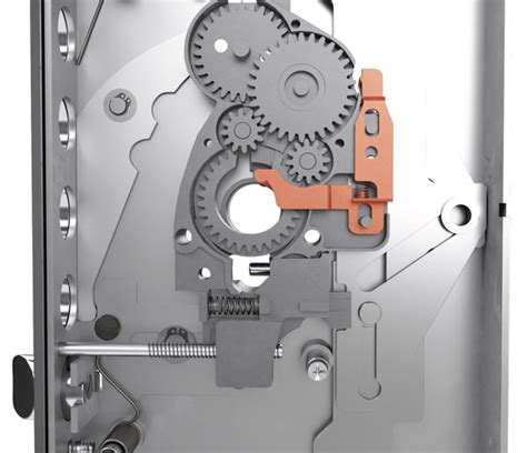 Цилиндрический замок CR 7051 Gear - Liom