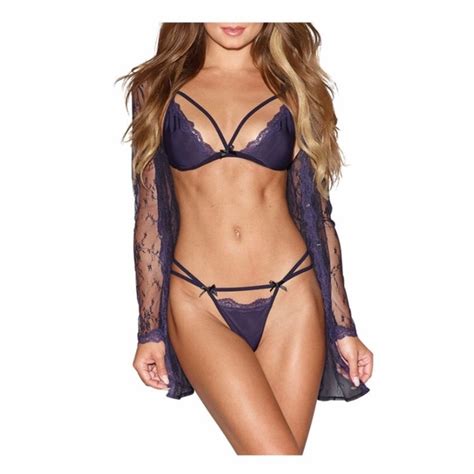 Dreamgirl Intimates Sleepwear Sexy Womens Dreamgirl Lingerie Set Wsheer Cover Poshmark