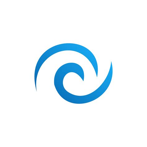 ocean wave logo element waves logo concept  vector art  vecteezy