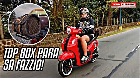 THE BEST TOP BOX PARA SA YAMAHA FAZZIO Team Supremo YouTube