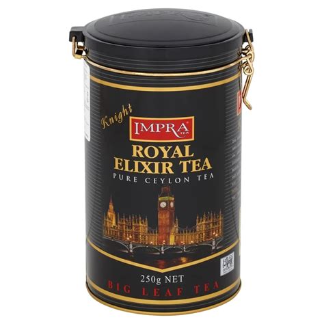 Impra Tea Royal Elixir Tea Knight Czarna liściasta herbata cejlońska