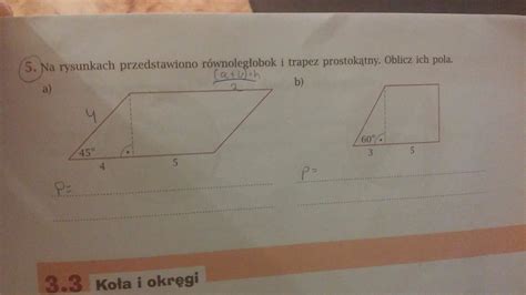 Na Rysunku Przedstawiono Romb I Prostok T Oblicz Ich Obwody Margaret